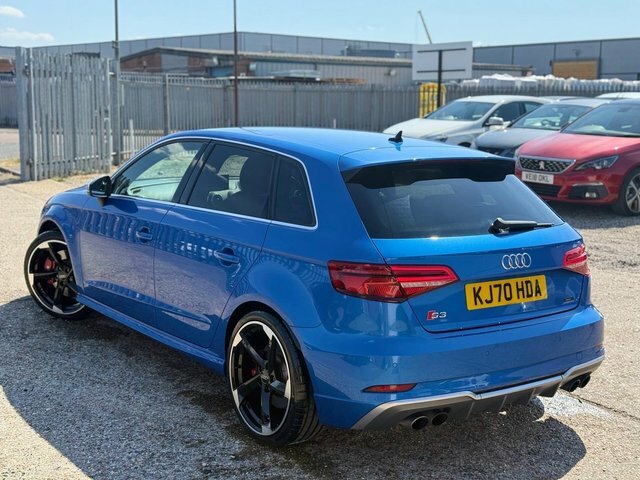 Audi S3 Hatchback Blue #5