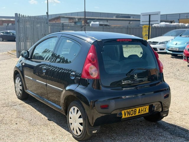 Peugeot 107 Hatchback Black #5