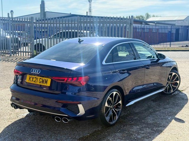 Audi S3 Saloon Blue #3
