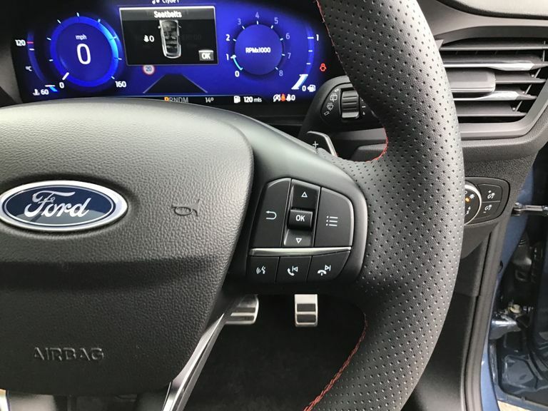 Ford Focus 1.0T Ecoboost St-line X Estate E White #13
