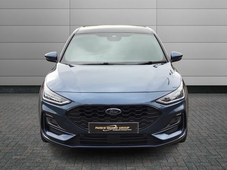 Ford Focus 1.0T Ecoboost St-line X Estate E White #7