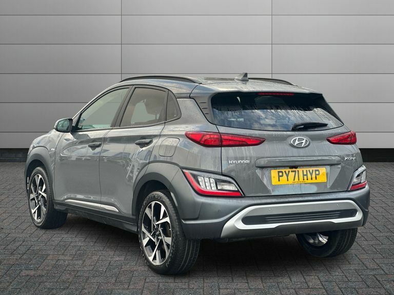 Hyundai Kona 1.6 Gdi Hybrid Premium Dct Grey #2