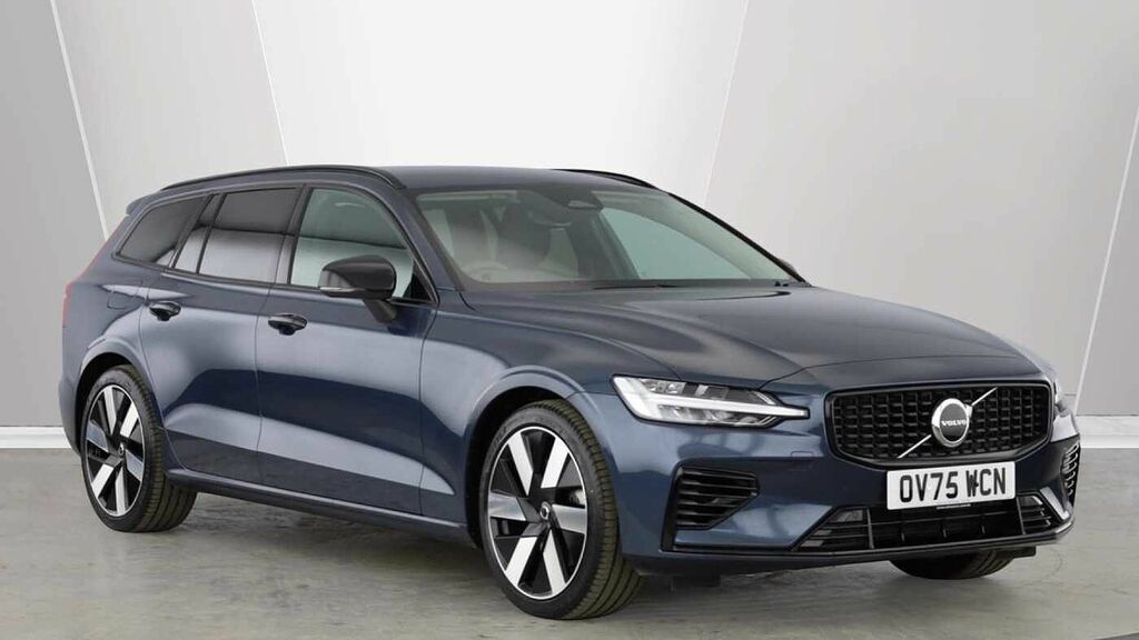 Volvo V60 Plus, T6 Awd Plug-in Hybrid, Dark Blue