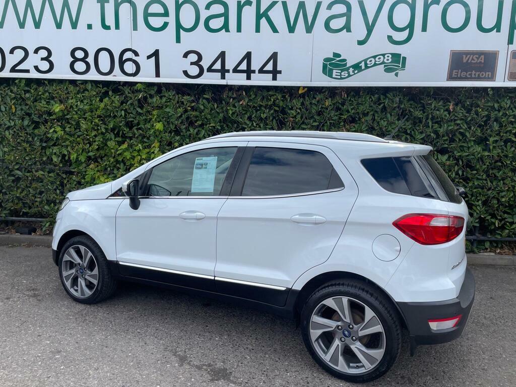 Ford Ecosport 1.0T Ecoboost Titanium Euro 6 S S WF18LHH White #4