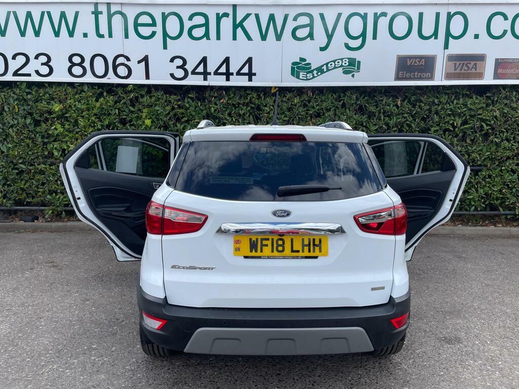 Ford Ecosport 1.0T Ecoboost Titanium Euro 6 S S WF18LHH White #3