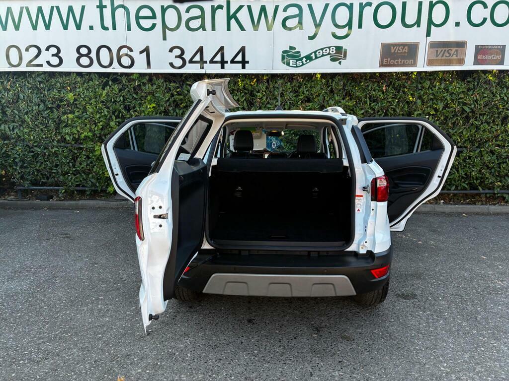 Ford Ecosport 1.0T Ecoboost Titanium Euro 6 S S White #4