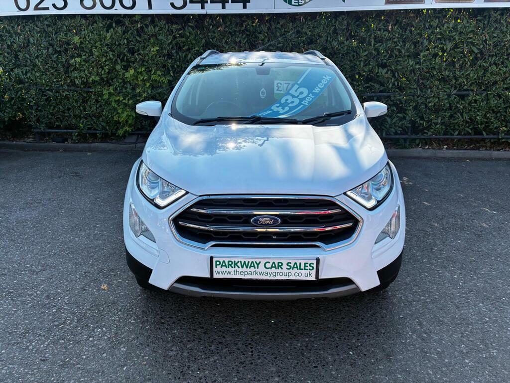 Ford Ecosport 1.0T Ecoboost Titanium Euro 6 S S White #6