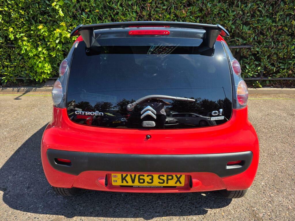 Citroen C1 1.0I Platinum Euro 5 Red #5