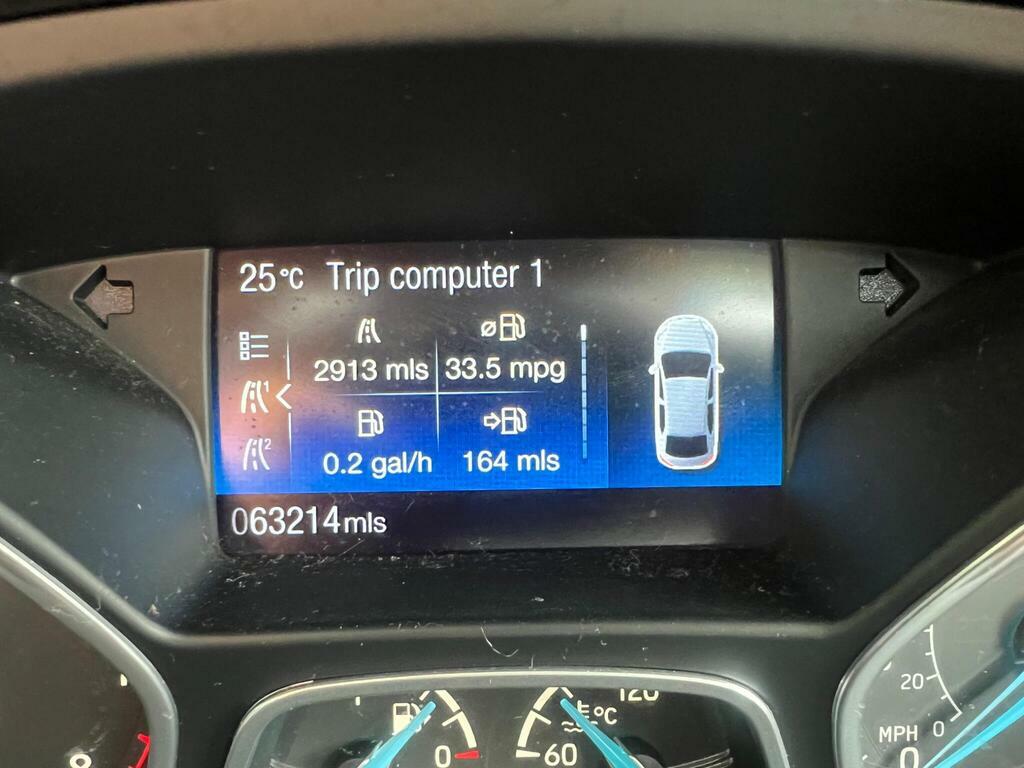Ford Focus 1.0T 125 Zetec 20 Pounds Road Tax Black #3