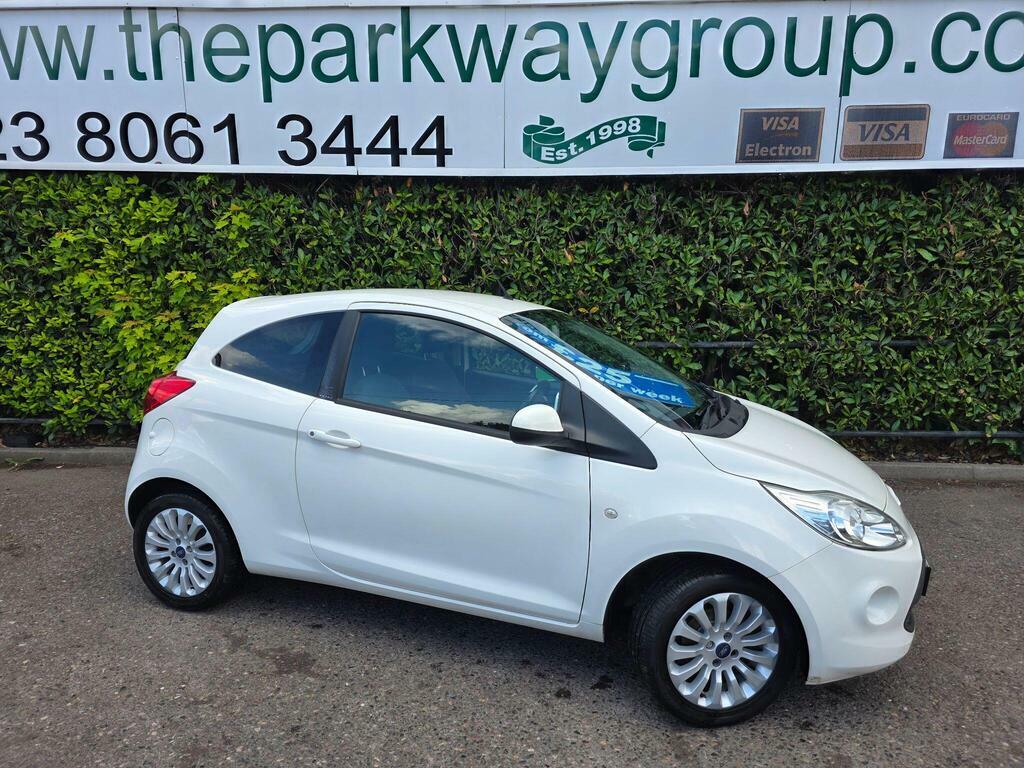 Ford KA 1.2 Zetec Euro 5 S S White