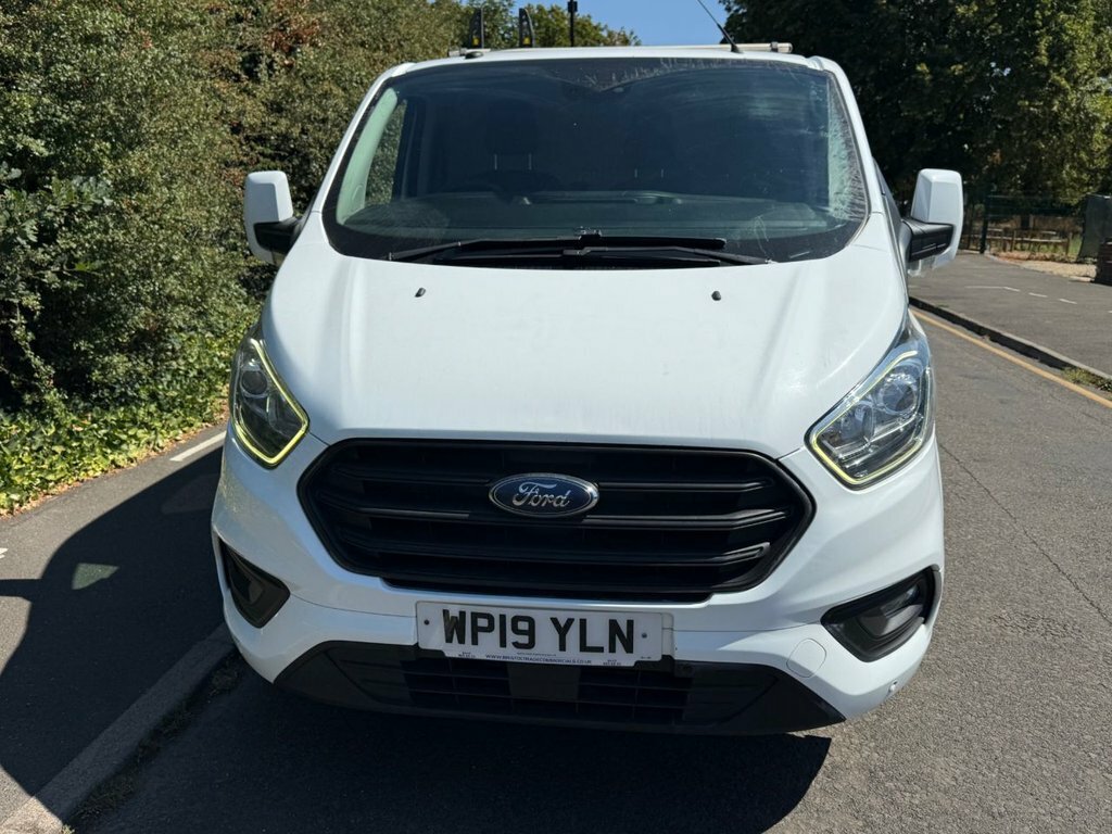 Ford Transit Custom 350 Tdci 130 L3h3 Ecoblue Lwb High Roof Fwd 22737 White #13