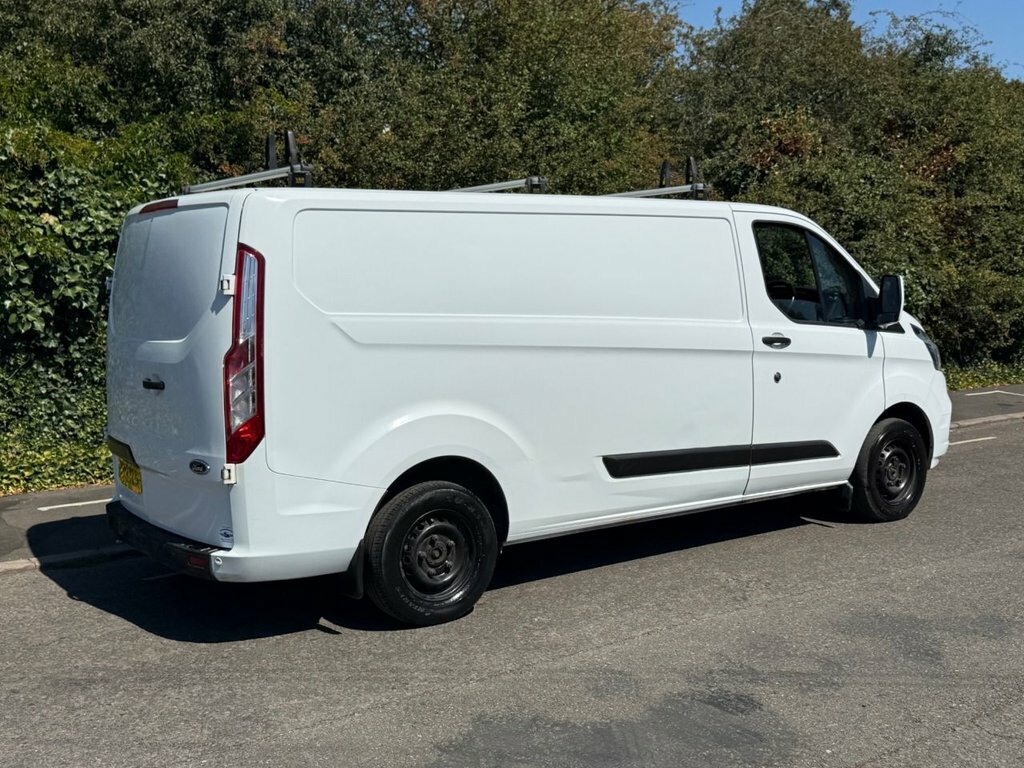 Ford Transit Custom 350 Tdci 130 L3h3 Ecoblue Lwb High Roof Fwd 22737 White #22