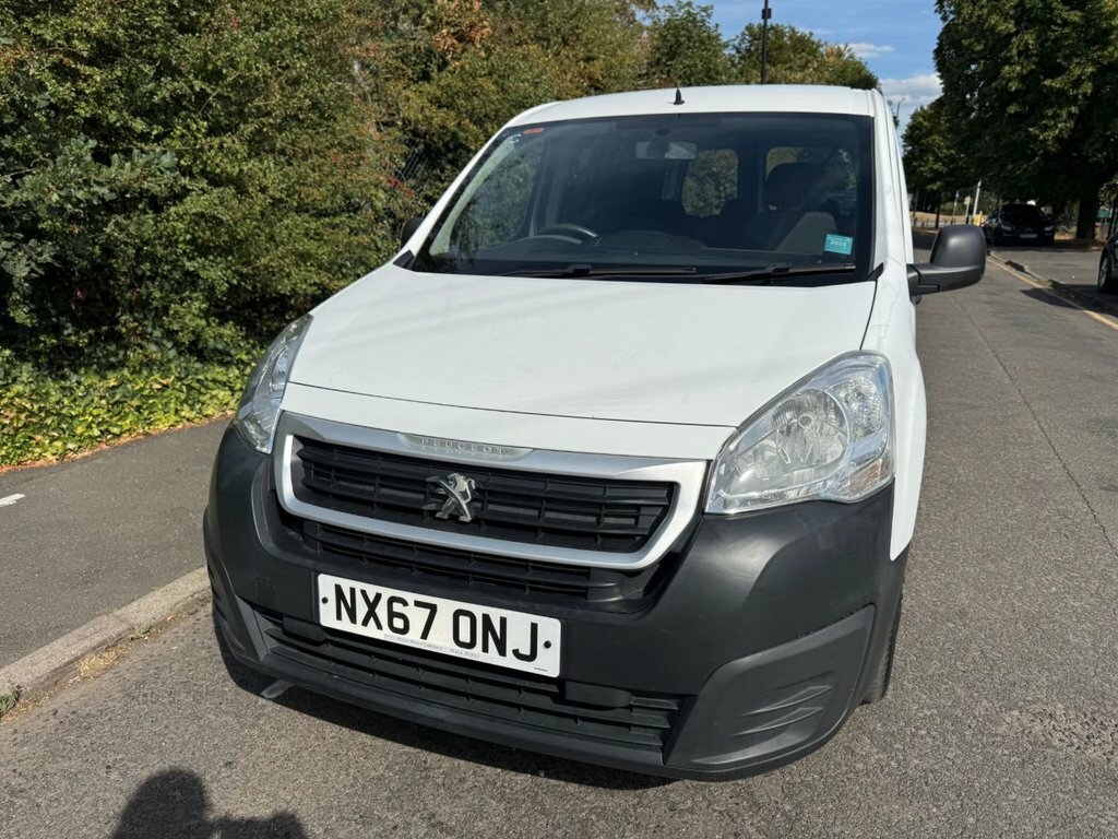 Peugeot Partner 1.6 Bluehdi 651 Professional U1324 Ulez White #14