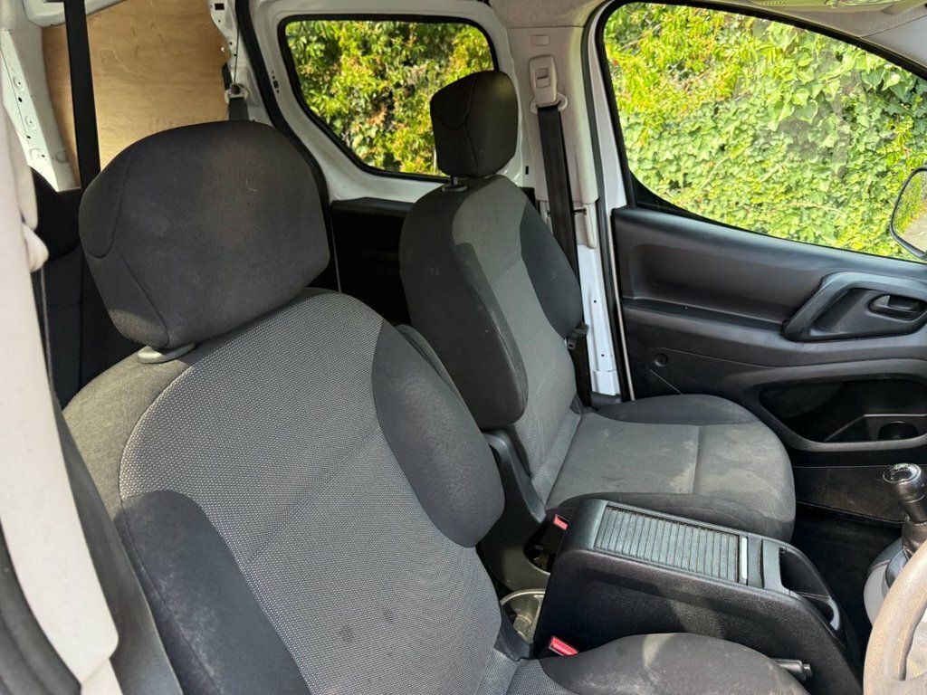 Peugeot Partner 1.6 Bluehdi 651 Professional U1324 Ulez White #11