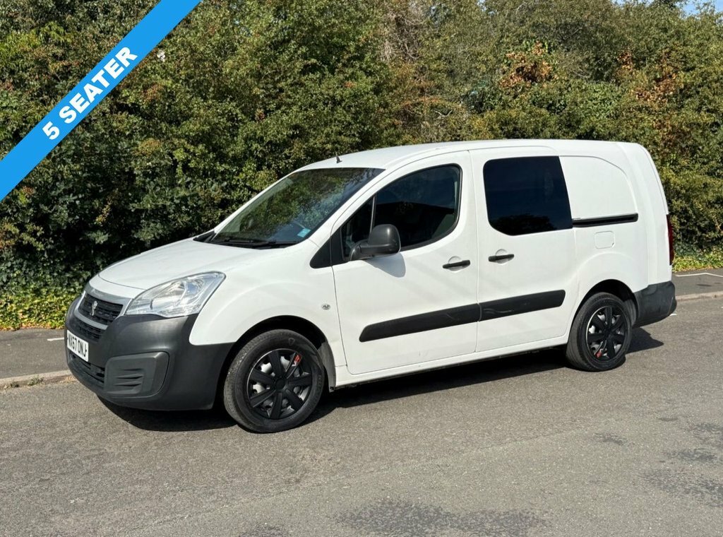 Peugeot Partner 1.6L S 6Dr White