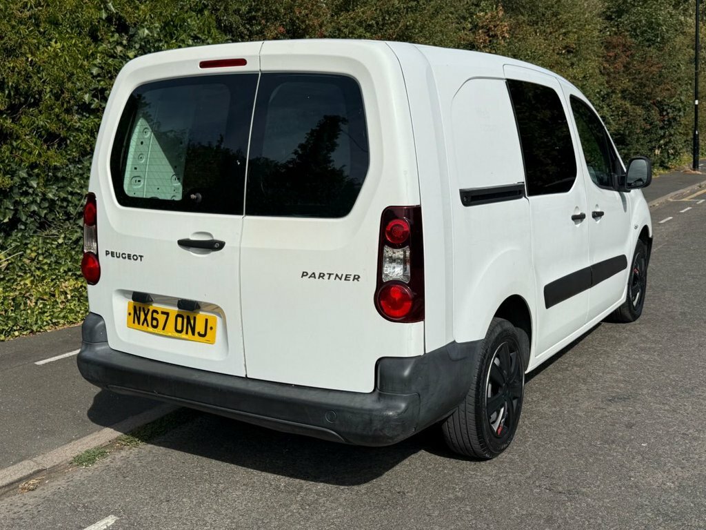 Peugeot Partner 1.6 Bluehdi 651 Professional U1324 Ulez White #16