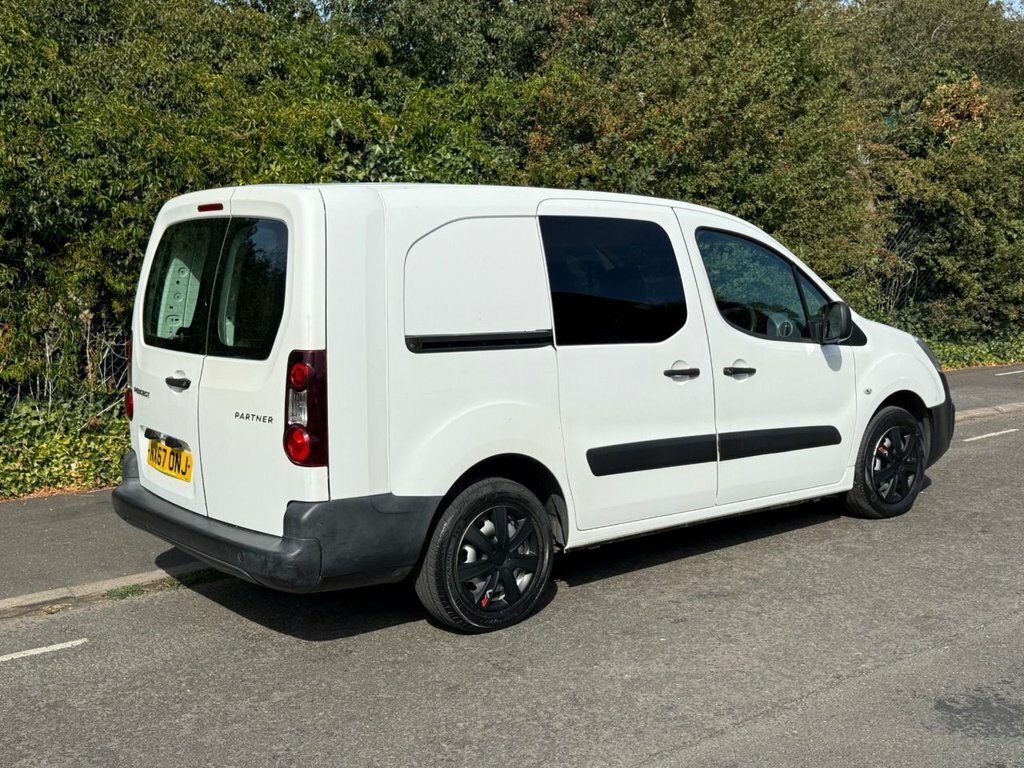 Peugeot Partner 1.6 Bluehdi 651 Professional U1324 Ulez White #7