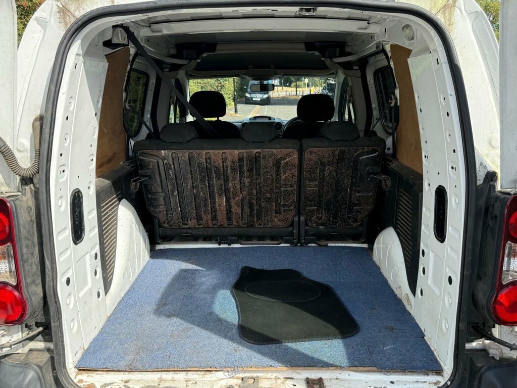 Peugeot Partner 1.6 Bluehdi 651 Professional U1324 Ulez White #15