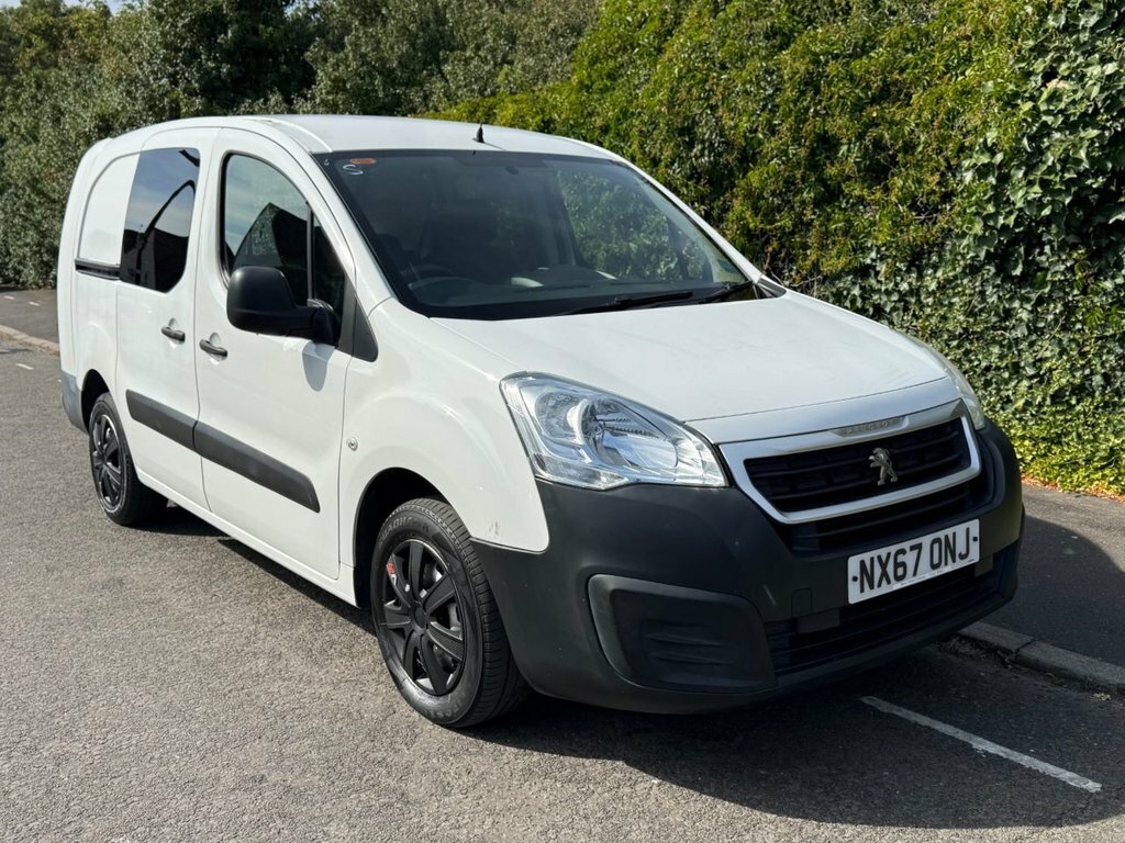 Peugeot Partner 1.6 Bluehdi 651 Professional U1324 Ulez White #17