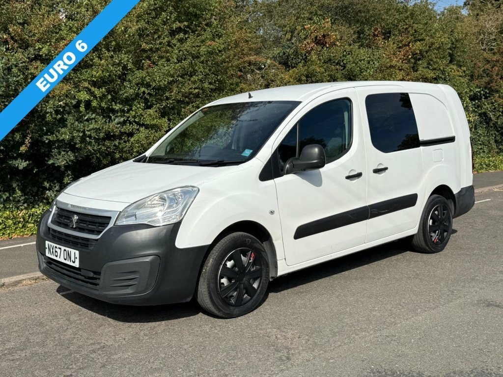 Peugeot Partner 1.6L S 6Dr White #3