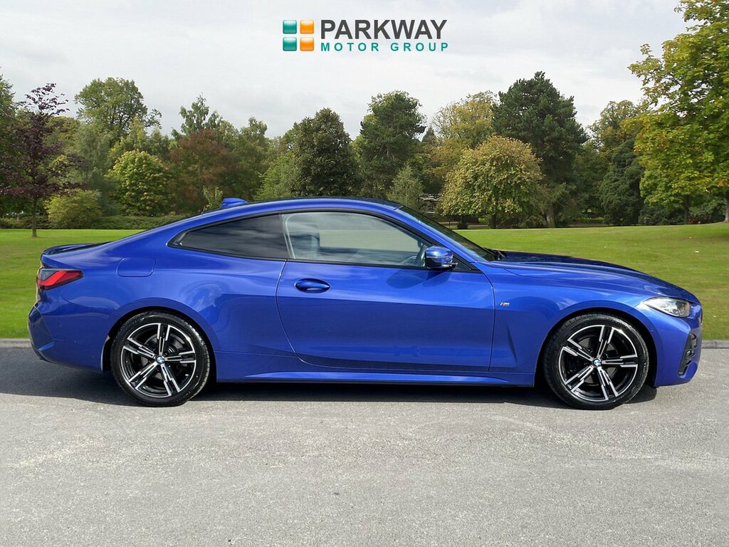 BMW 4 Series 430D Mht M Sport Euro 6 Blue #8
