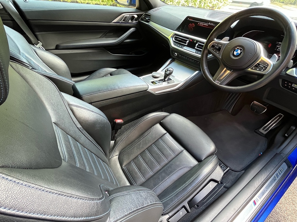 BMW 4 Series 430D Mht M Sport Euro 6 Blue #11