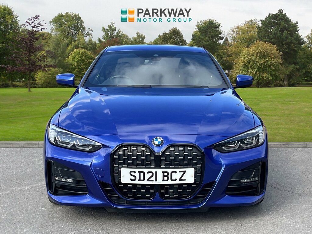BMW 4 Series Coupe Blue #2