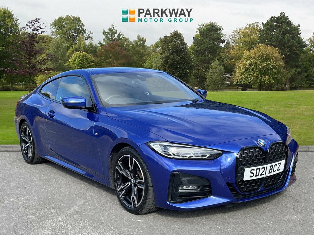 BMW 4 Series Coupe Blue
