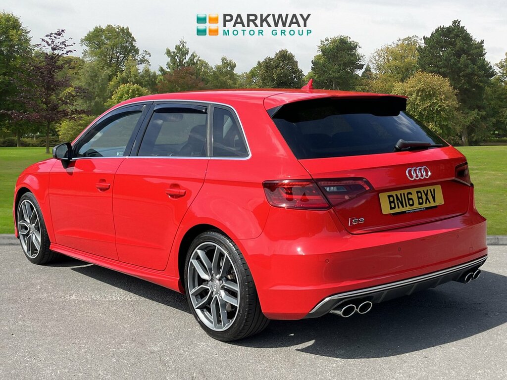 Audi S3 Hatchback BN16BXV Red #6