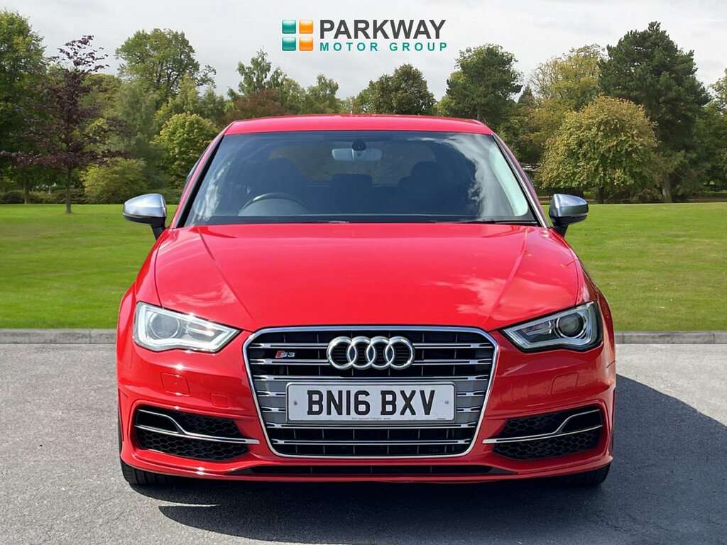 Audi S3 Hatchback BN16BXV Red #2