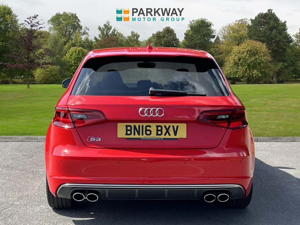 Audi S3 Hatchback BN16BXV Red #5