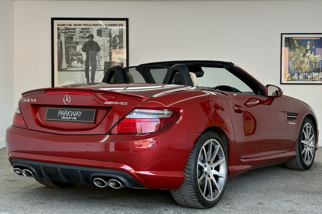 Mercedes-Benz SLK 5.5 V8 Amg Convertible Red #5