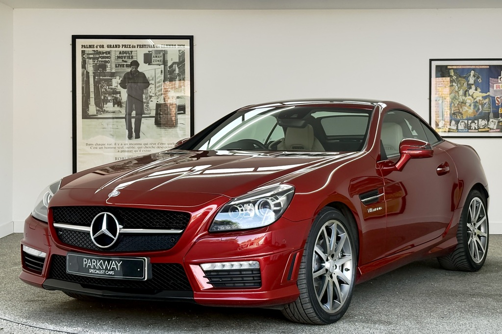 Mercedes-Benz SLK 5.5 V8 Amg Convertible Red #3