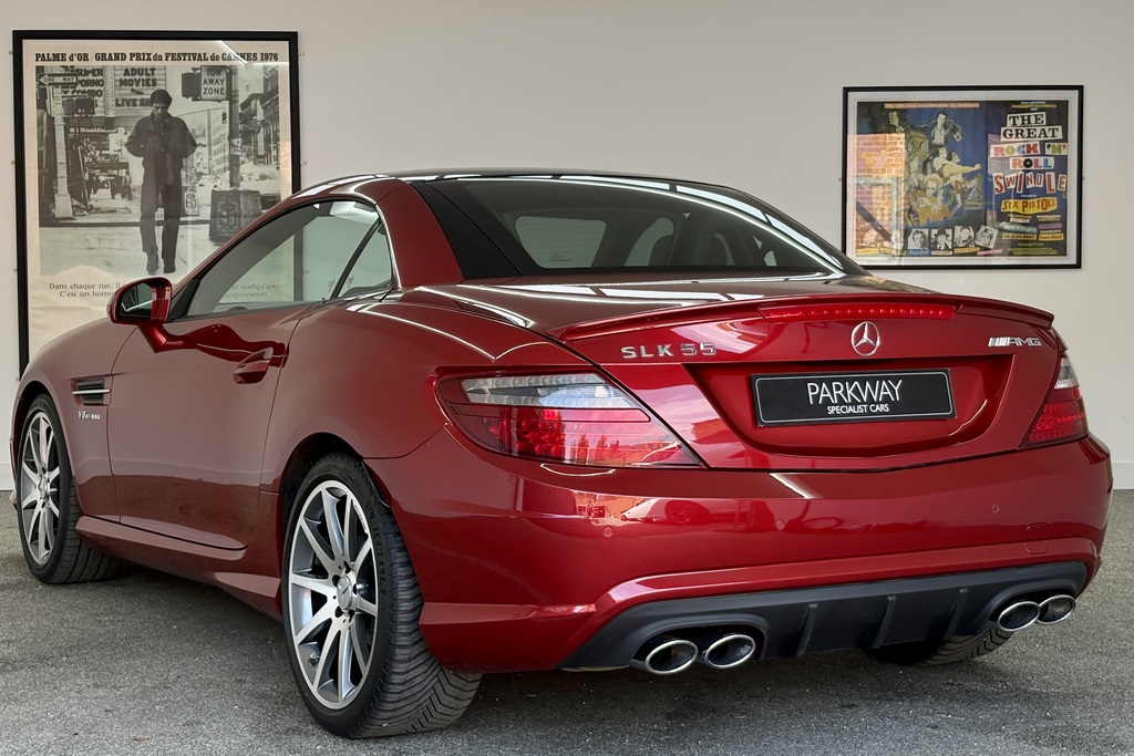 Mercedes-Benz SLK 5.5 V8 Amg Convertible Red #6