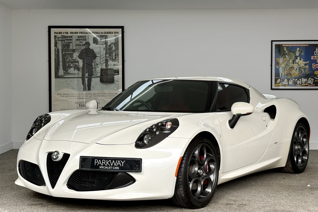 Alfa Romeo 4C 1.8 Tct Coupe White #2
