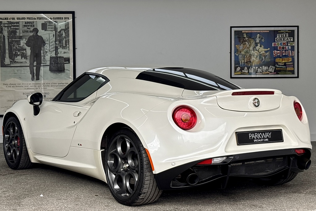 Alfa Romeo 4C 1.8 Tct Coupe White #5