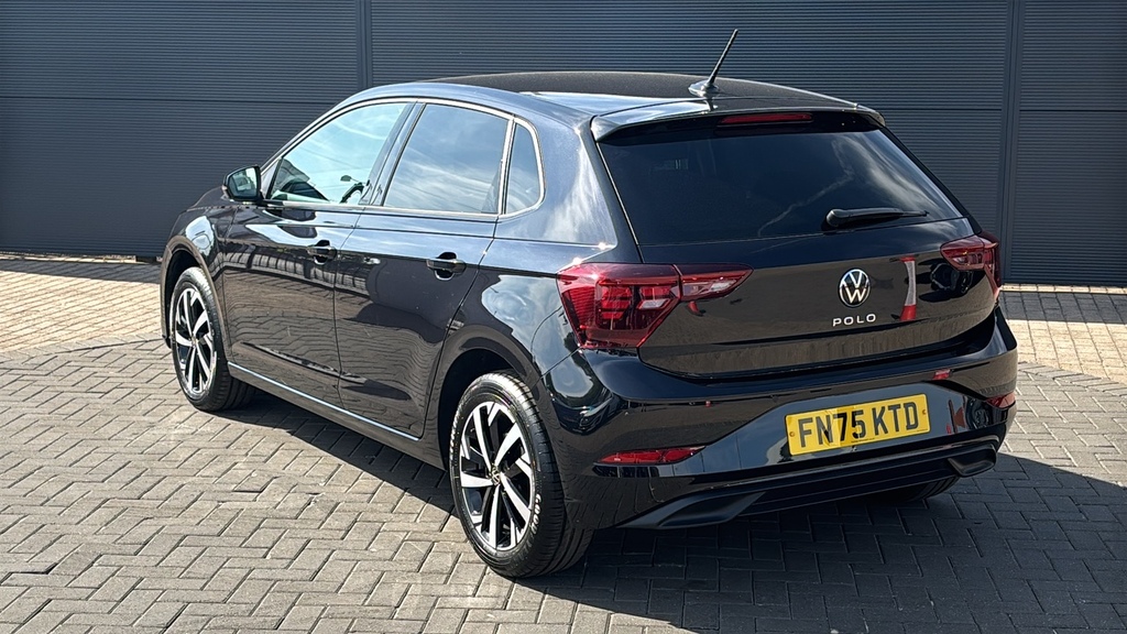 Volkswagen Polo 1.0 Tsi Match 95 Ps FN75KTD Black #3
