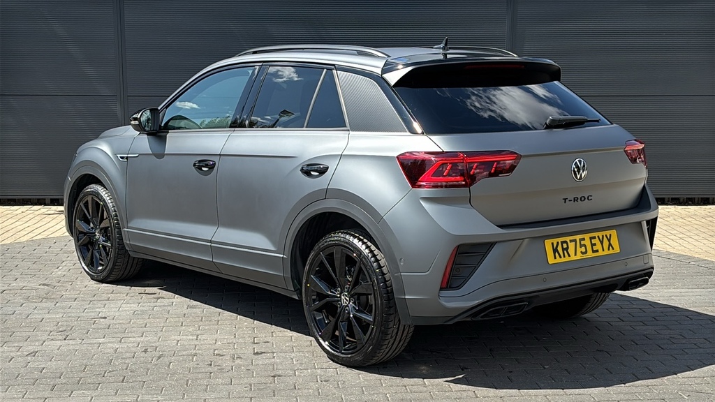 Volkswagen T-Roc 1.5 Tsi Black Edition Plus Dsg 150 Ps Grey #3
