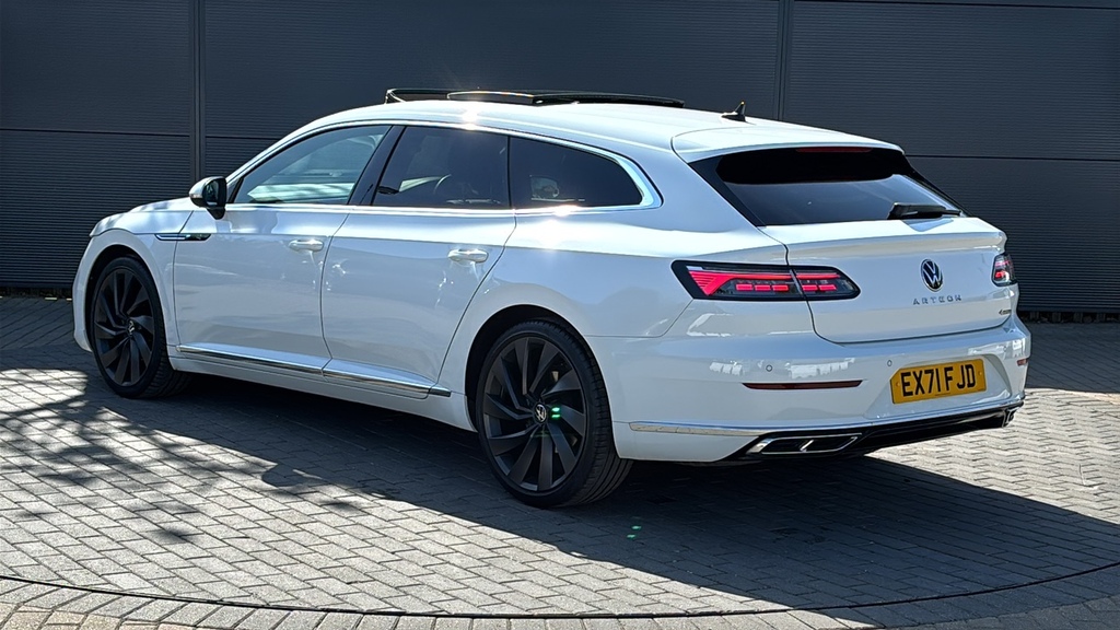 Volkswagen Arteon 2.0 Tdi 200 4Motion R-line Dsg 200 Ps White #3