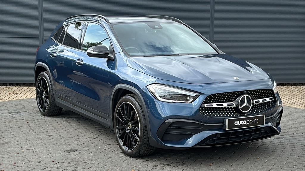 Mercedes-Benz GLA Class Gla 200D Amg Line Premium Plus Night Ed Blue