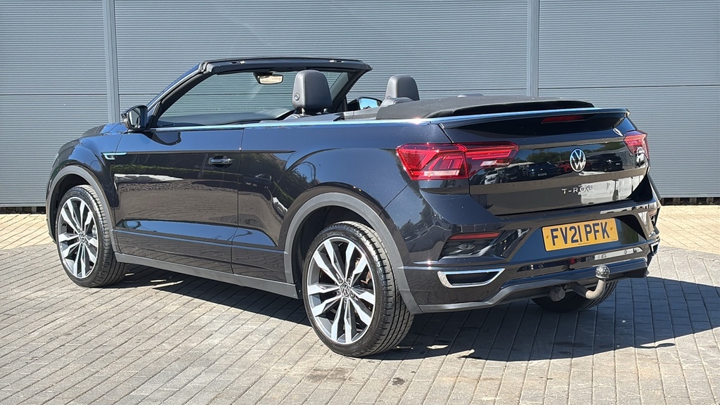 Volkswagen T-Roc 1.5 Tsi R-line Dsg 0 Ps Black #3