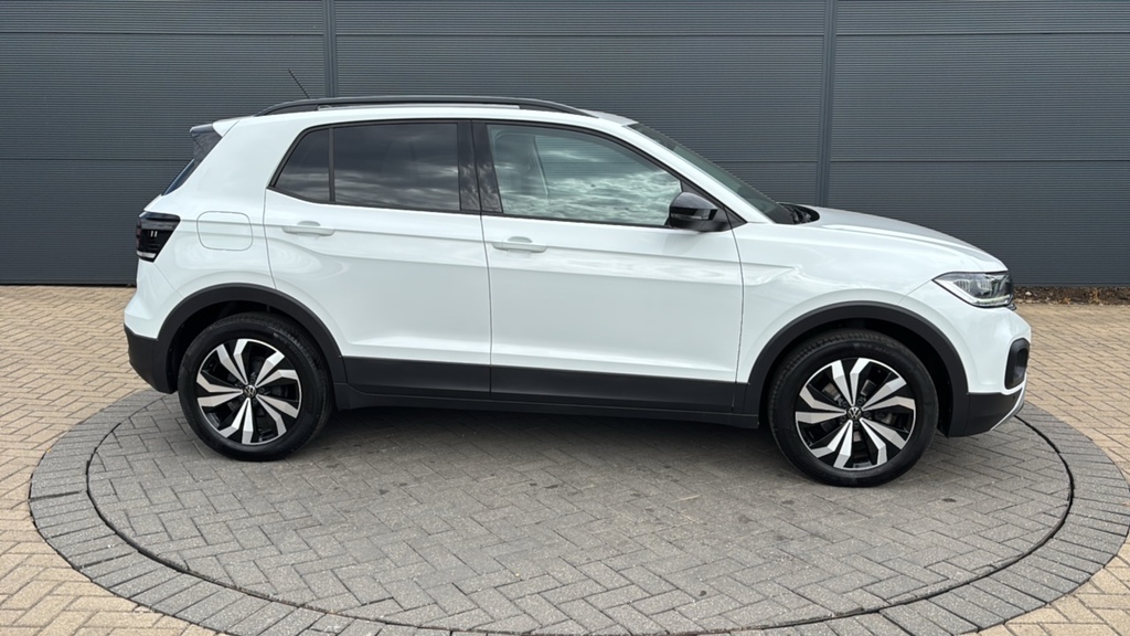 Volkswagen T-Cross 1.0 Tsi Black Edition Suv Euro 6 White #4