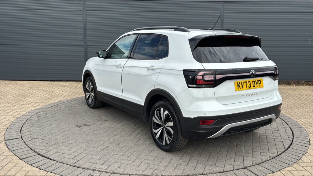 Volkswagen T-Cross 1.0 Tsi Black Edition Suv Euro 6 White #3