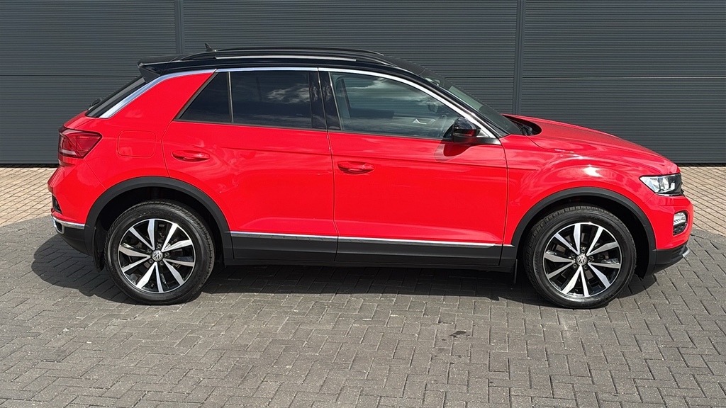Volkswagen T-Roc 1.0 Tsi Design 0 Ps Red #4
