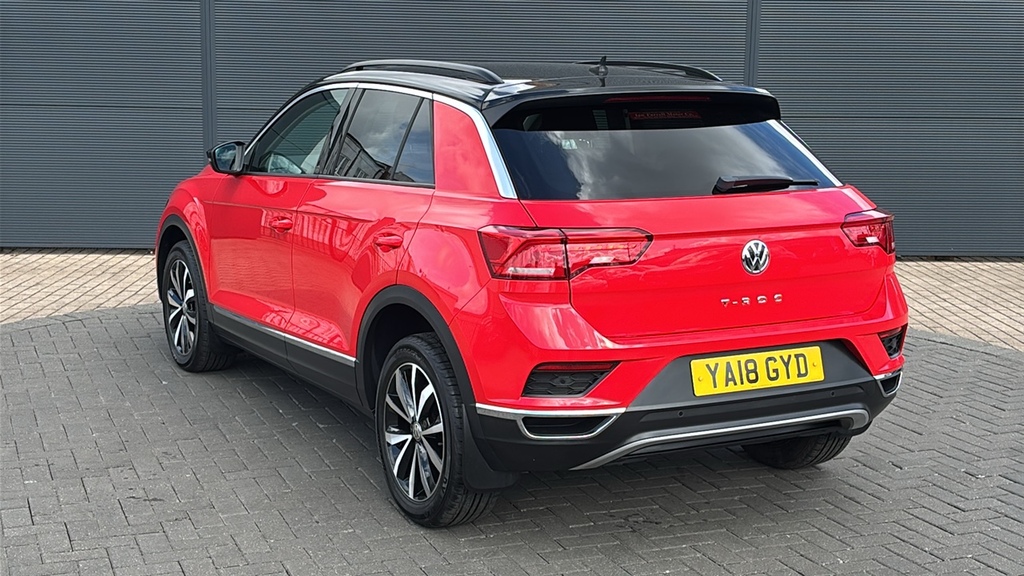 Volkswagen T-Roc 1.0 Tsi Design 0 Ps Red #3