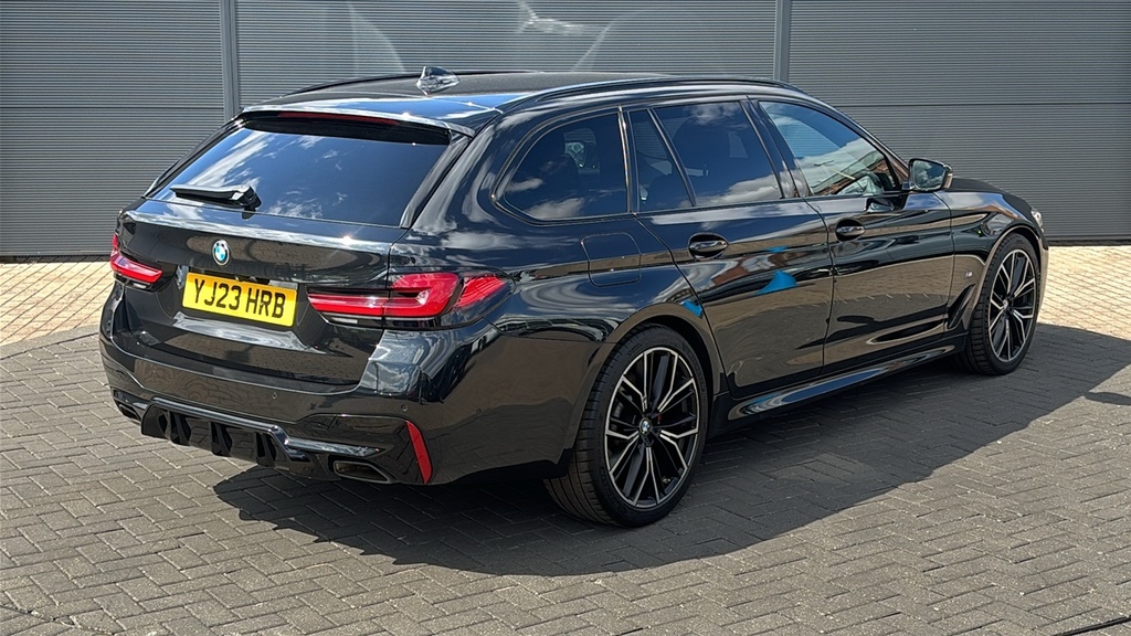 BMW 5 Series 520D M Sport Touring Grey #16