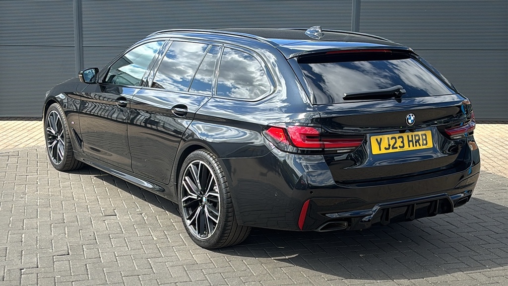 BMW 5 Series 520D Mht M Sport Step Pro Pack 190 Ps Black #3