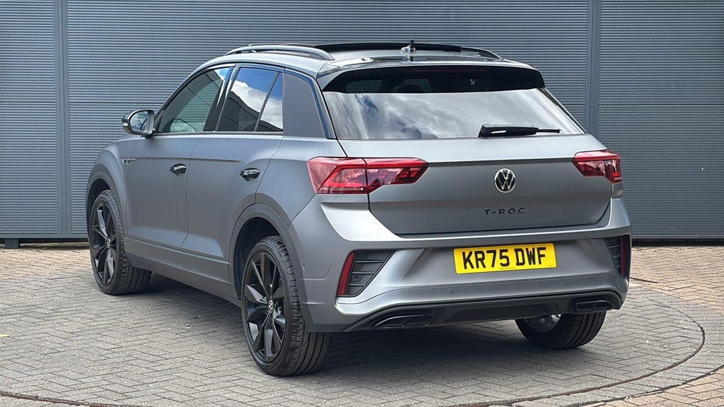 Volkswagen T-Roc 1.5 Tsi Black Edition Plus Dsg 150 Ps Grey #3