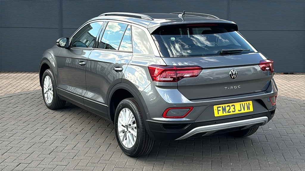 Volkswagen T-Roc 1.5 Tsi Life 150 Ps Grey #3