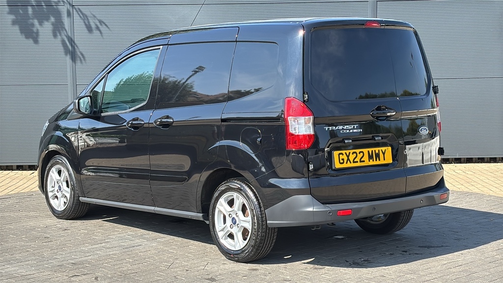 Ford Transit Courier 1.0 Ecoboost Limited Van 6 Speed 100 Ps Black #3